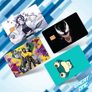Anime Demon Slayer Naruto Dragon Ball ATM Bank Sticker Card Access Touch n Go Skin Bank Debit Credit