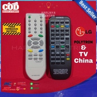 REMOTE TV TABUNG UNIVERSAL LG POLYTRON CHINA BAZOKE REMOT TELEVISI ABS