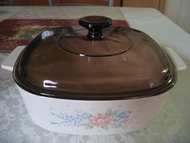 康寧方型雙耳鍋 2 Litre (CORNING WARE A-2-B 2 LITRE)