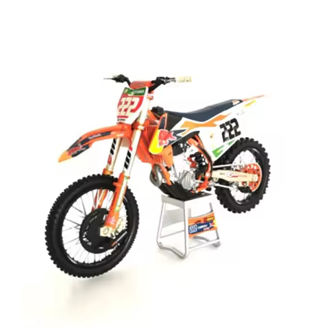 1:12 MXGP 450 SX-F 2017 World Champion Dirt bike model Collectibles static finished ornaments Adult 