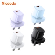 Mcdodo 20W Type-C PD Fast Charger Low Current Mode Protection UK US EU Plug For iphone 14 13 12 11