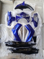 SNIPER 135 CLASSIC FULL OUTER FAIRINGS SET BLUE/BLACK COMBINATION