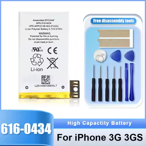 XDOU 616-0434 Bateria High Quality Mobile Phone Batteries For Apple IPhone 3GS 3G Brand-New Smartpho