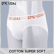 **เพิ่มสีใหม่ GY5 DB2 ** DELON กางเกงใน ผู้ชาย ตัว Top ขายดี ทรงบิกินนี่ AU53001 ผ้าคอตตอน Super
