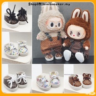 17cm Labubu Leather Shoes 10CM Cotton Crying Baby Presbyopic Shoes 3.8CM