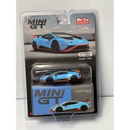 Mini GT Lamborghini Huracan STO Blu Laufey