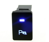 Công tắc Nút ấn  đỗ đậu chữ P LED 4 dây DC 12V  Toyota parking park Camry Yaris Highlander cho xe hơ