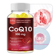 CoQ10 Health Supplement, 300 Mg, Supports Liver, Nerve, Blood Pressure, Mouth and Gum Health