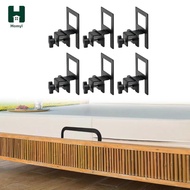 [Homyl] 6x Mattress Gaskets for Bed Frame Mattress Slide Stoppers for Apartment Home Bed Tube Width 
