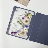 日向雛菊手工押花iPad殼 iPad Air 11寸 13寸 iPad Pro 11寸 13寸