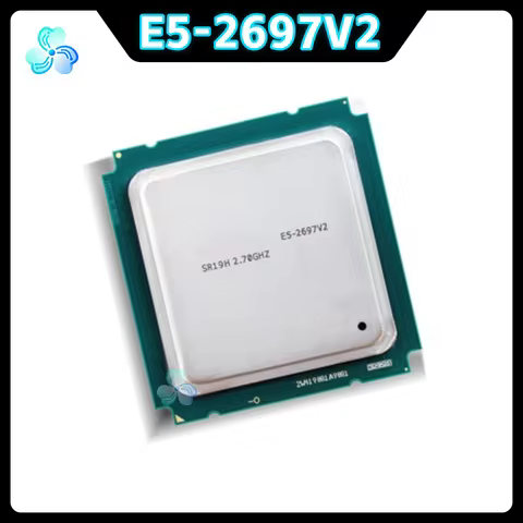 Xeon E5-2697V2 CPU SR19H 12-Cores 24-Thread 2.70GHz 30MB 130W LGA2011 22nm E5 2697 V2 Server CPU Pro