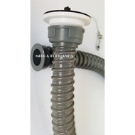 Latest 1 1/ 2 Inch Sink Drain Package + 90 Cm Thick Drain Hose