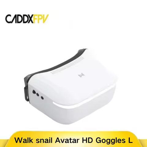 Walksnail Avatar HD Goggles L 1080P 60FPS FPV Head Tracker 4.5in Screen 32ms 4KM for RC Drone GM1 GM