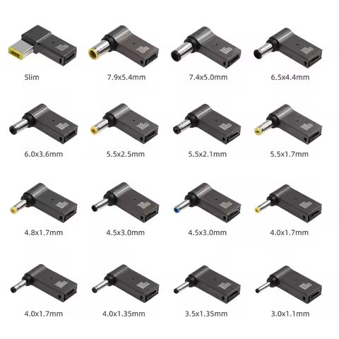 100W USB Type C Fast Charging Adapter Plug Connector Universal USB C Laptop Charger Converter for De