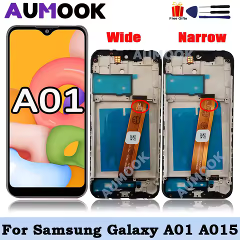 5.7" For Samsung A01 SM-A015F/DS LCD Display for Samsung Galaxy A01 A015 A015F A015U A015A A015G Tou