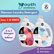 Glamour Perfume Laundry Detergent & Softener 3kg (Starry Night, White Secret) 香水洗衣液