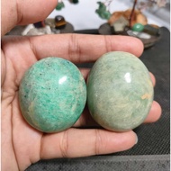 Stone Amazonite palmnatural 110 grams (10)