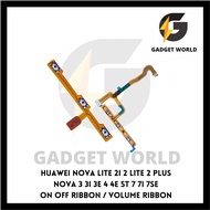 GADGET WORLD [ READY STOCK ] On Off / Volume Ribbon for HUAWEI NOVA LITE 2I 2 LITE 2 PLUS  NOVA 3 3I