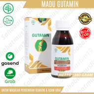 Madu Gutamin Herbal Ori Persendian Asam Urat Kebas Sakit Lutut Pengapuran Tulang Saraf Kejepit Asli