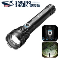 SMILING SHARK X71 High Lumen Torch Light Super Bright M60 Flashlight 8000LM Type-c Rechargeable Ligh