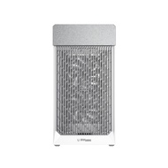 ZOTAC GAMING ALLOY mATX PC Case White/Silver | Tempered Glass | 3x PWM Fans | 360mm AIO | GPU Up To 