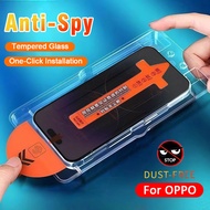 For Oppo Reno 14 14F 13 13F 12F 11F 8 8Z 8T 7 7Z 6Z 5 5Z 4 4Z 3 2 2F 5G Full Cover Easy Install Temp