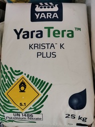 25KG YaraTera Krista K Plus 100% water soluble fertilizer Potassium Nitrate Hydroponics fertilizer B