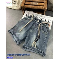 CN Baby blue jean shorts & Cut pocket blue jean shorts
