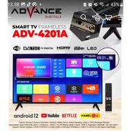 TV Digital / Advance Android TV LED 42 Inch ADV-4201A Smart TV Digital