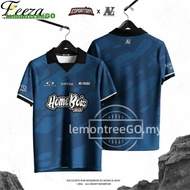 Baju Biru Homebois Sg Jersey Homebois Jer Eeeza Homebois Sg Home Away Blue/Pink Jersey Jersey Baju T