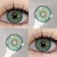 【COD】แว่นตาสายตาสั้น{เกรด -1.00~-6.00} ESTONIA Series เขียว คอนแทคเลนส์ Prettydoll 14.5mm 2pcs คอนแท