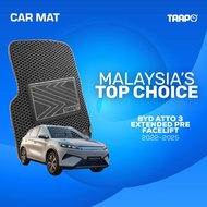 Trapo Karpet Kereta Car Mat BYD Atto 3 Extended Pre Facelift (2022-2025)
