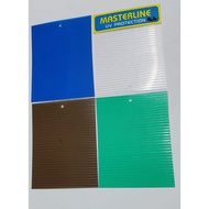 Fiber plate fiber fence/ plastic fence/ 0.8 mm thick fence cover/