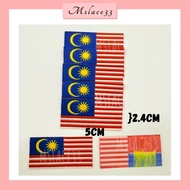 [𝟓𝒄𝒎 𝑿 𝟐.𝟒𝒄𝒎] 1PC LENCANA MALAYSIA BAJU SEKOLAH SULAM/MALAYSIA FLAG EMBROIDERY BADGE