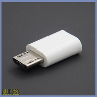 Bluesea Type C ตัวแปลงตัวเมียเป็น Micro USB ตัวผู้สายต่อสำหรับ Android อะแดปเตอร์โทรศัพท์