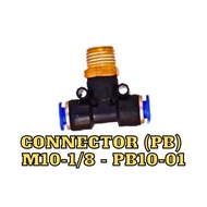 CONNECTOR (PB) M10-1/8 - PB10-01