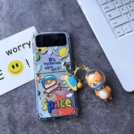 Samsung Z Flip 3 Phone Case 三星手機殼 漫遊太空🪐$120包埋順豐郵費⚠️🤩