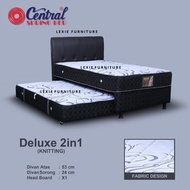 kasur spring bed 2in1 central deluxe - 120x200