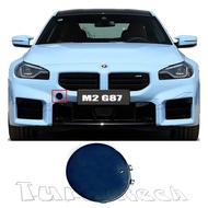 Front Tow Cover for 23-up BMW M2 G87 Base CS Competition Performance Coupe 2-Door Bumper Hook Eye To