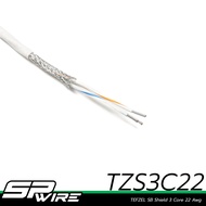 TZS3C22 TEFZEL SB SHIELD 3CORE 22 AWG-Spwire motorsportwiring