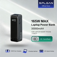 【SPLGAN】CCC 30000mAH Laptop Power Bank 165W Fast Charging PowerBank For Laptop/Phone/Tablet