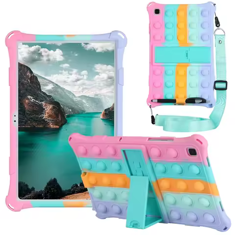 Pop Push It Case For Lenovo Tab M10 HD 2nd X306 TB-X306F/X Tablet Stand Cover for Lenovo Tab M10 FHD