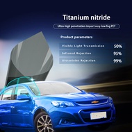 ฟิล์มกรองแสงรถยนต์ inorganic nano titanium nitride Window Film ฟิล์มกรองแสง ฟิล์มติดกระจก(ราคาต่อเมต