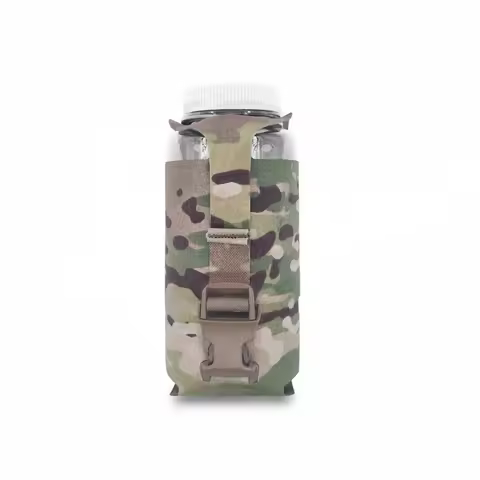 Tactical Molle SS Kettle Bag Water Bottle Pouch Bag Suitable for Nalgene 32 Oz Airsoft Vest Plate Ca