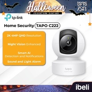 TP-Link Tapo C222 4MP 2K QHD Pan/TIilt WI-FI Camera