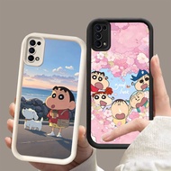 AA-7 Crayon Shinchan Shockproof Casing for OPPO Reno 4 5 6 Find X3 Lite Realme C65 Narzo N53 N63