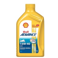 SHELL AX5 15W-40 PRENIUM MINERAL - SHELL KUNING