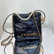 全新Chanel Mini 22Bag 珍珠款