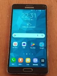 零件機 螢幕烙印 三星 SAMSUNG Galaxy Note4 32GB SM-N910U 黑 Note 4