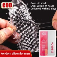 kondom sarung berduri condom berduri getah kondom berduri  reusable crystal condom silicon for man